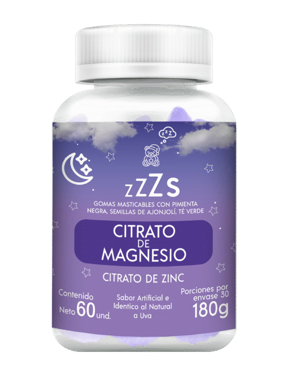 Gomitas para Dormir con Citrato de Magnesio